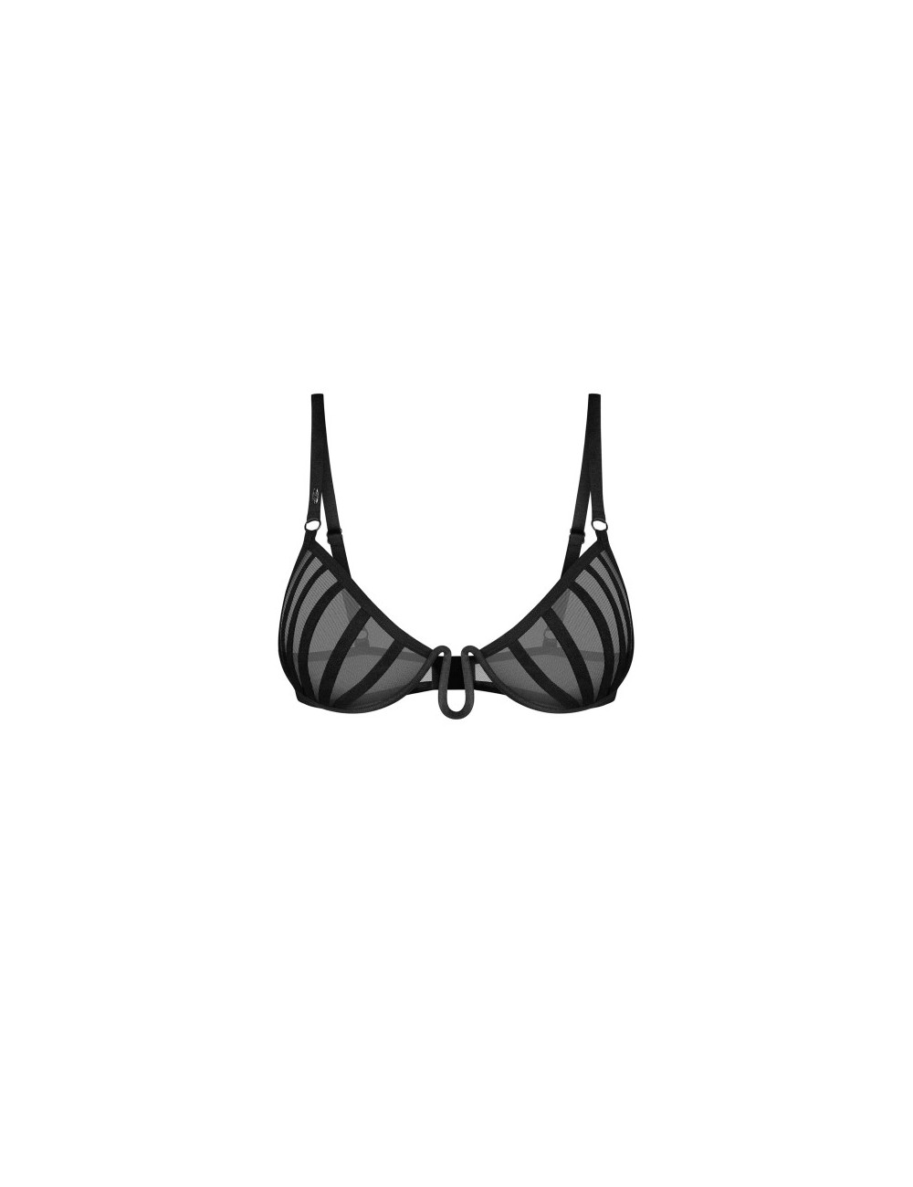 Aurorium demi-soutien-gorge noir