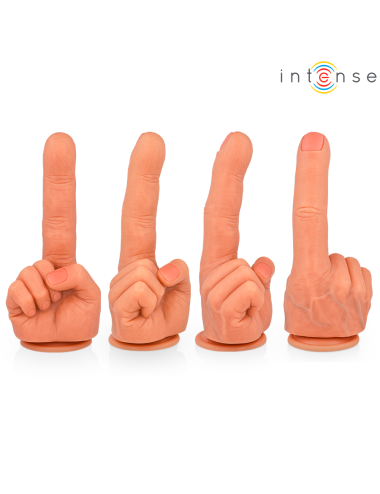 INTENSE - STIMULATEUR POINT G HUBERT MAIN FLEXIBLE 14,2 CM