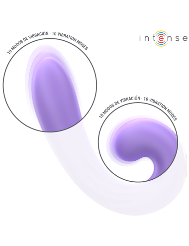 INTENSE - STIMULATEUR DE CLITORIS À DOUBLE VIBRATION MERYL
