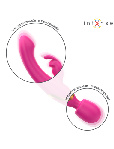 INTENSE - WINONA DOUBLE VIBRATEUR LAPIN & BAGUETTE