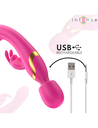 INTENSE - WINONA DOUBLE VIBRATEUR LAPIN & BAGUETTE