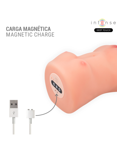 INTENSE DEEP TOUCH - VIBRATEUR ET MASTURBATEUR À SUCCION CATHERINE AVEC VOIX