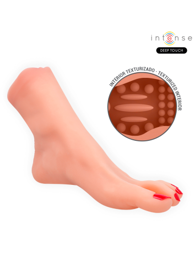 INTENSE DEEP TOUCH - GABBIE MASTUBADOR DEUX PIÈCES EN FORME DE PIED