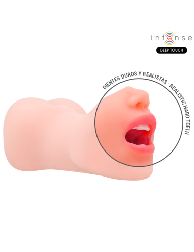 INTENSE DEEP TOUCH - MASTURBATEUR À DOUBLE BOUCHE ET VAGIN RILEY