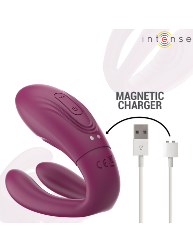 INTENSE - STIMULATEUR DE TAPOTAGE ET DE VIBRATION SANDRA AVEC TÉLÉCOMMANDE