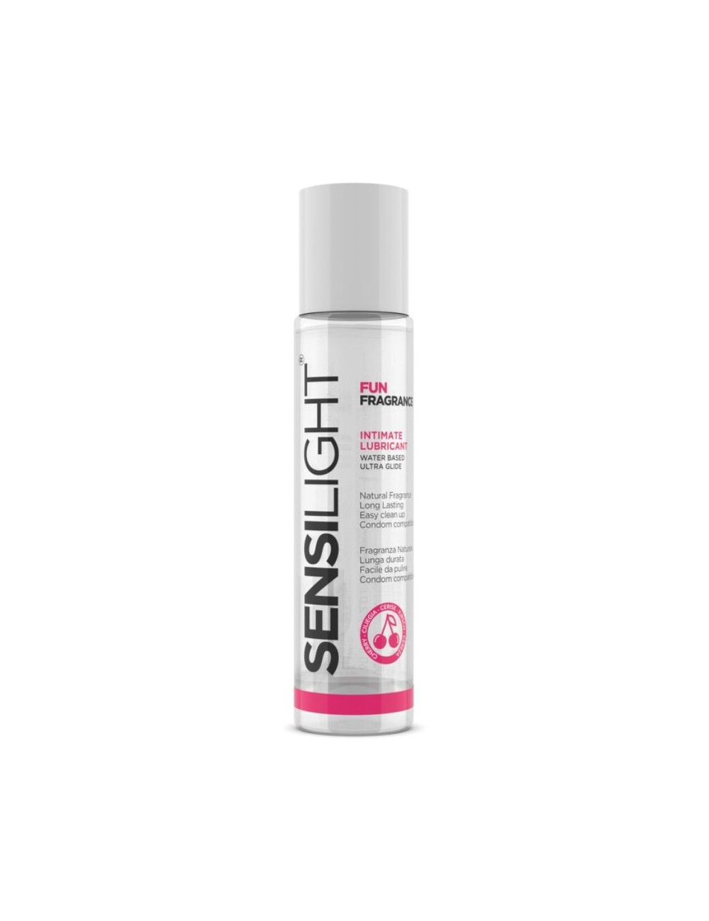 INTIMATELINE - LUBRIFIANT SENSILIGHT BASE D'EAU CERISE 60 ML