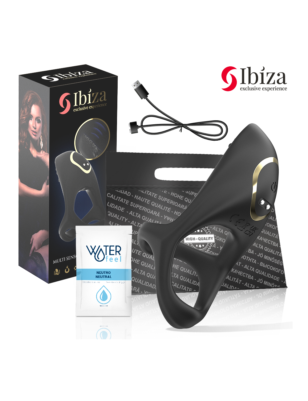 IBIZA - ANNEAU PÉNIS MULTISENSORIEL