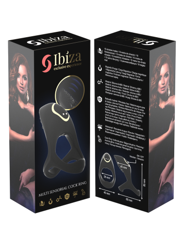 IBIZA - ANNEAU PÉNIS MULTISENSORIEL