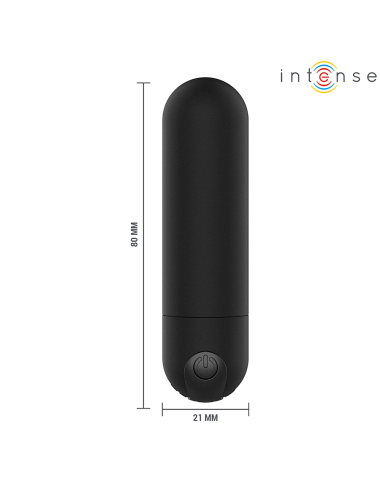 INTENSE - KAREN MINI VIBRANT RECHARGEABLE BALLE NOIRE