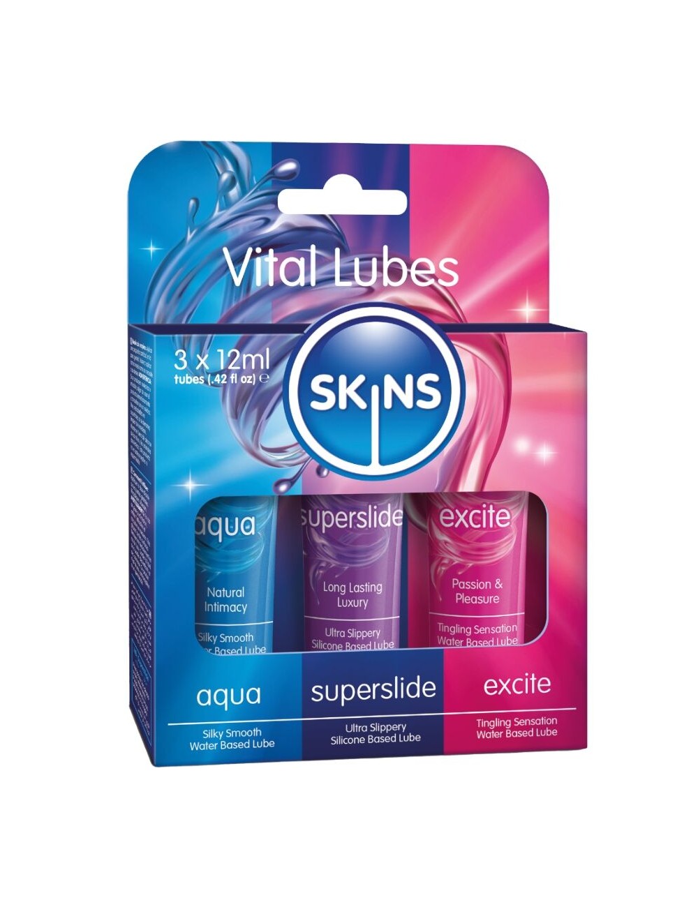 KIT DE LUBRIFIANTS VITAL POUR LA PEAU - AQUA