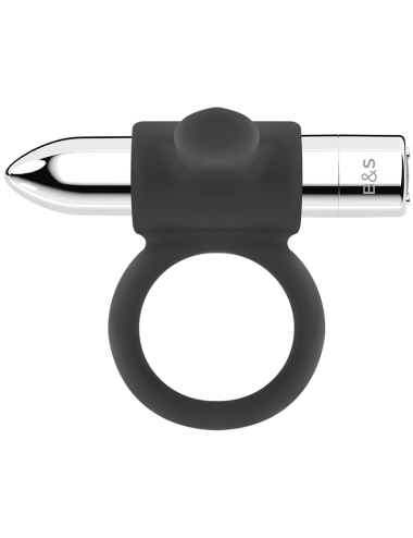 BLACK&SILVER - BAGUE RECHARGEABLE CAMERON ARGENT