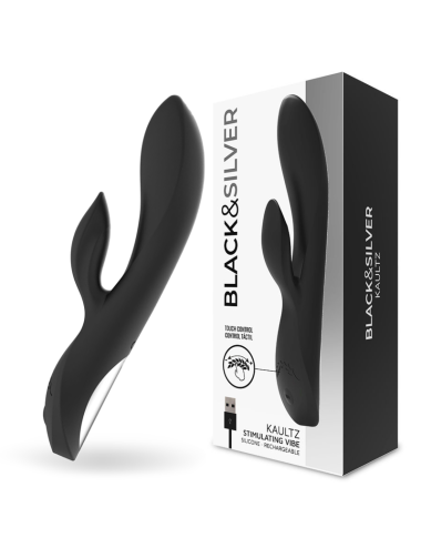 BLACK&SILVER - VIBRATEUR KAULTZ TOUCH CONTROL