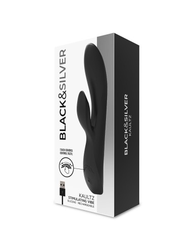 BLACK&SILVER - VIBRATEUR KAULTZ TOUCH CONTROL