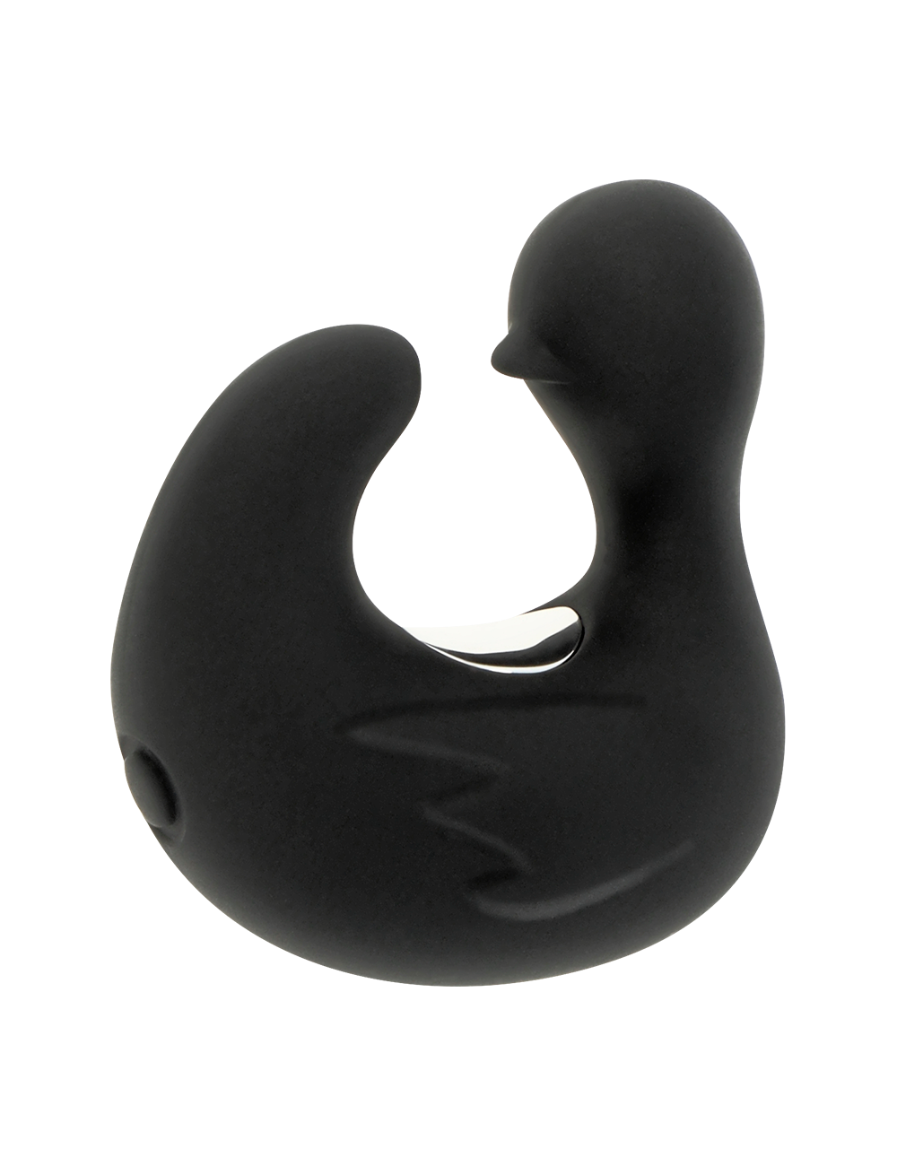 BLACK&SILVER - DÉ À DÉS À CANARD RECHARGEABLE EN SILICONE STIMULANT DUCKYMANIA