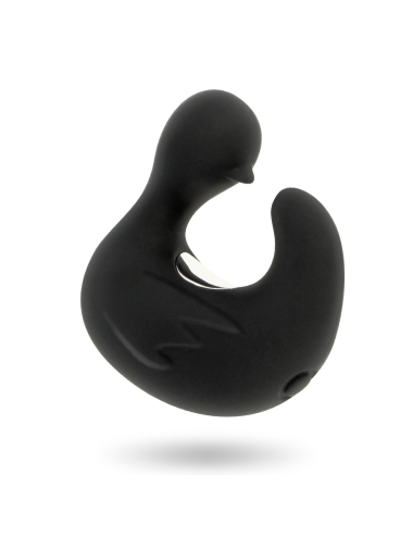 BLACK&SILVER - DÉ À DÉS À CANARD RECHARGEABLE EN SILICONE STIMULANT DUCKYMANIA