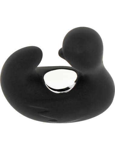 BLACK&SILVER - DÉ À DÉS À CANARD RECHARGEABLE EN SILICONE STIMULANT DUCKYMANIA