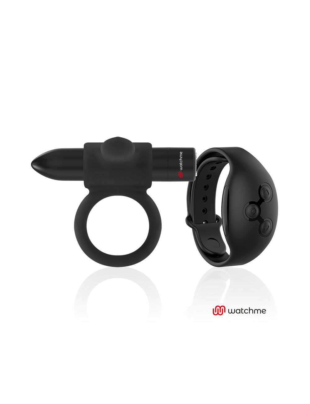 BLACK&SILVER - COCKRING À TÉLÉCOMMANDE CAMERON WATCHME