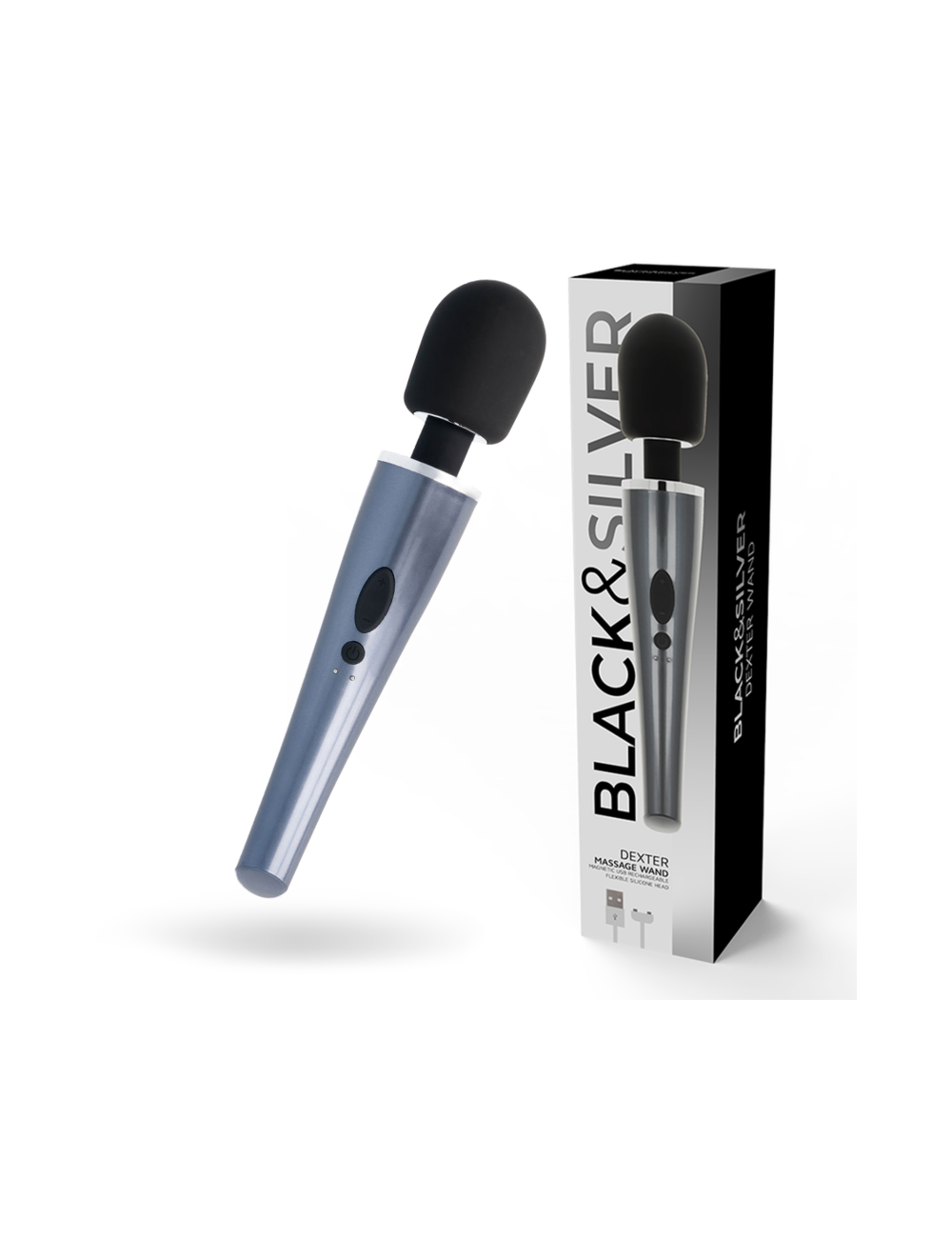 BLACK&SILVER - BAGUETTE DE MASSAGE DEXTER