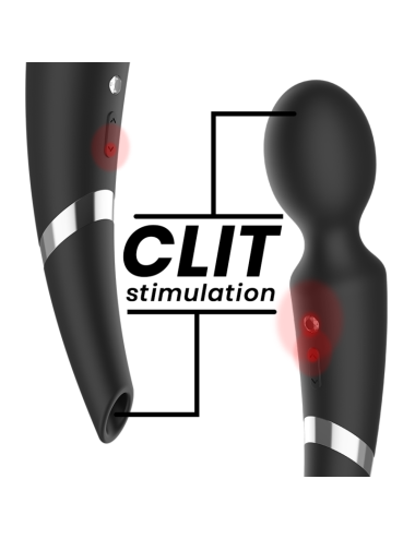 BLACK&SILVER - BAGUETTE ET VENTOUSE BECK 2 EN 1 SILICONE