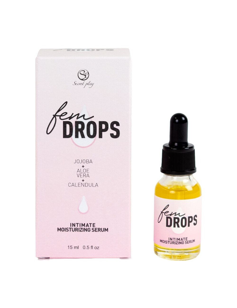 SECRETPLAY - FEM DROPS SÉRUM HYDRATANT INTIME 15 ML
