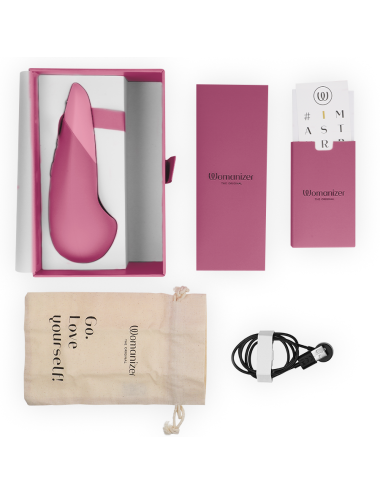 WOMANIZER - VIBRATEUR SILENCIEUX VIBE LAY-ON ROSE FOYER