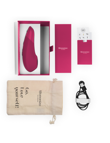 WOMANIZER - STIMULATEUR CLITORIAL AMÉLIORANT ROSE VIBRANT