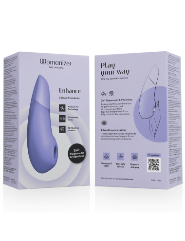 WOMANIZER - STIMULATEUR CLITORIAL AMÉLIORANT LILAS