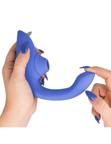 WOMANIZER - VIBRATEUR STIMULATEUR BLEU VIBRANT BLEU