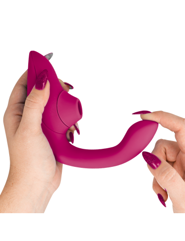 WOMANIZER - VIBRATEUR STIMULATEUR BLEND RABBIT ROSE VIBRANT