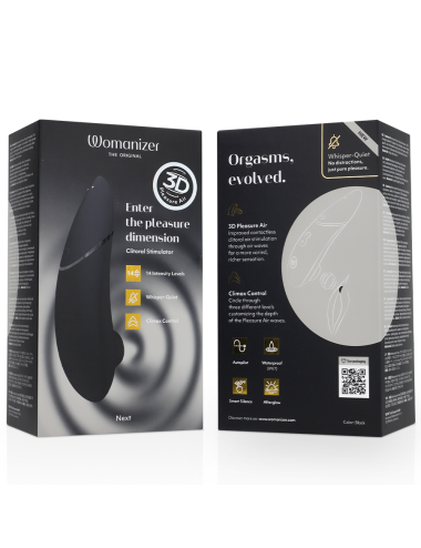 WOMANIZER - STIMULATEUR CLITORIAL NOIR