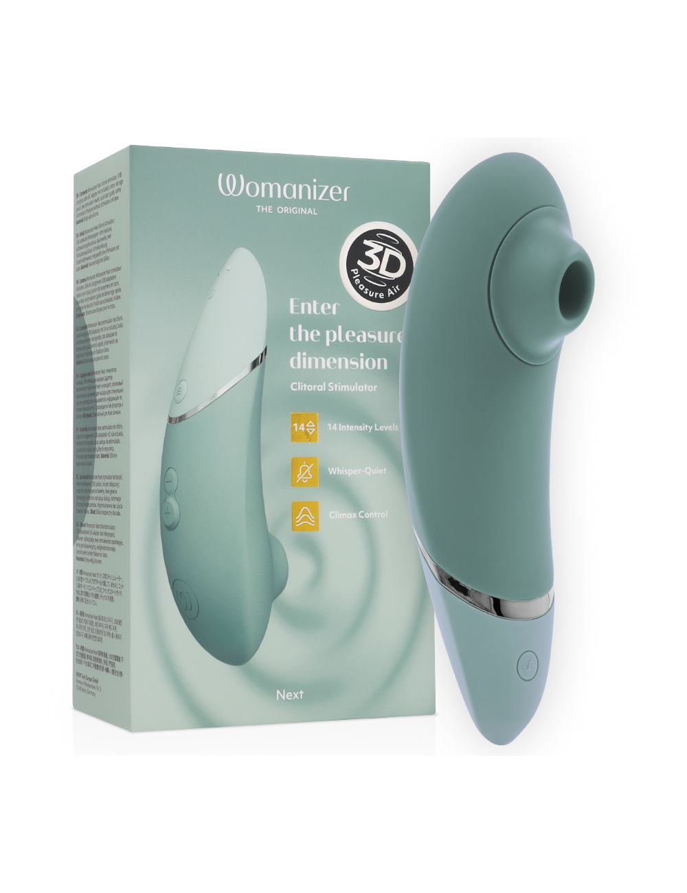 WOMANIZER - PROCHAIN STIMULATEUR CLITORIAL SAGE