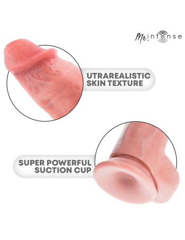 MR INTENSE - PETIT GODEMICHET SPENCER EN SILICONE 19 CM -Ø- 4,5 CM