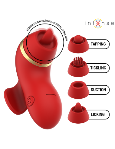 INTENSE - PATTY STIMULATEUR AVEC 4 TÊTES : SUCCION