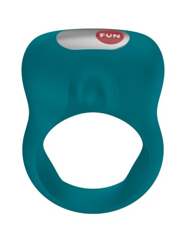 FUN FACTORY - BOUTEILLE VIBRANTE VERTE AVEC ANNEAU PÉNIS