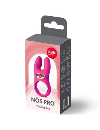 FUN FACTORY - ANNEAU PÉNIS VIBRANT PRO NOS MAGENTA