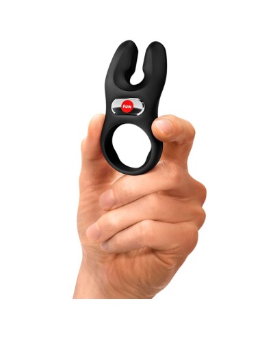 FUN FACTORY - ANNEAU PÉNIS VIBRANT PRO NOS NOIR
