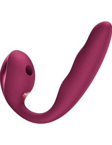 FUN FACTORY - ALLEGRO VIBRATEUR À DOUBLE IMPULSION D'AIR INSERABLE ROUGE VIN