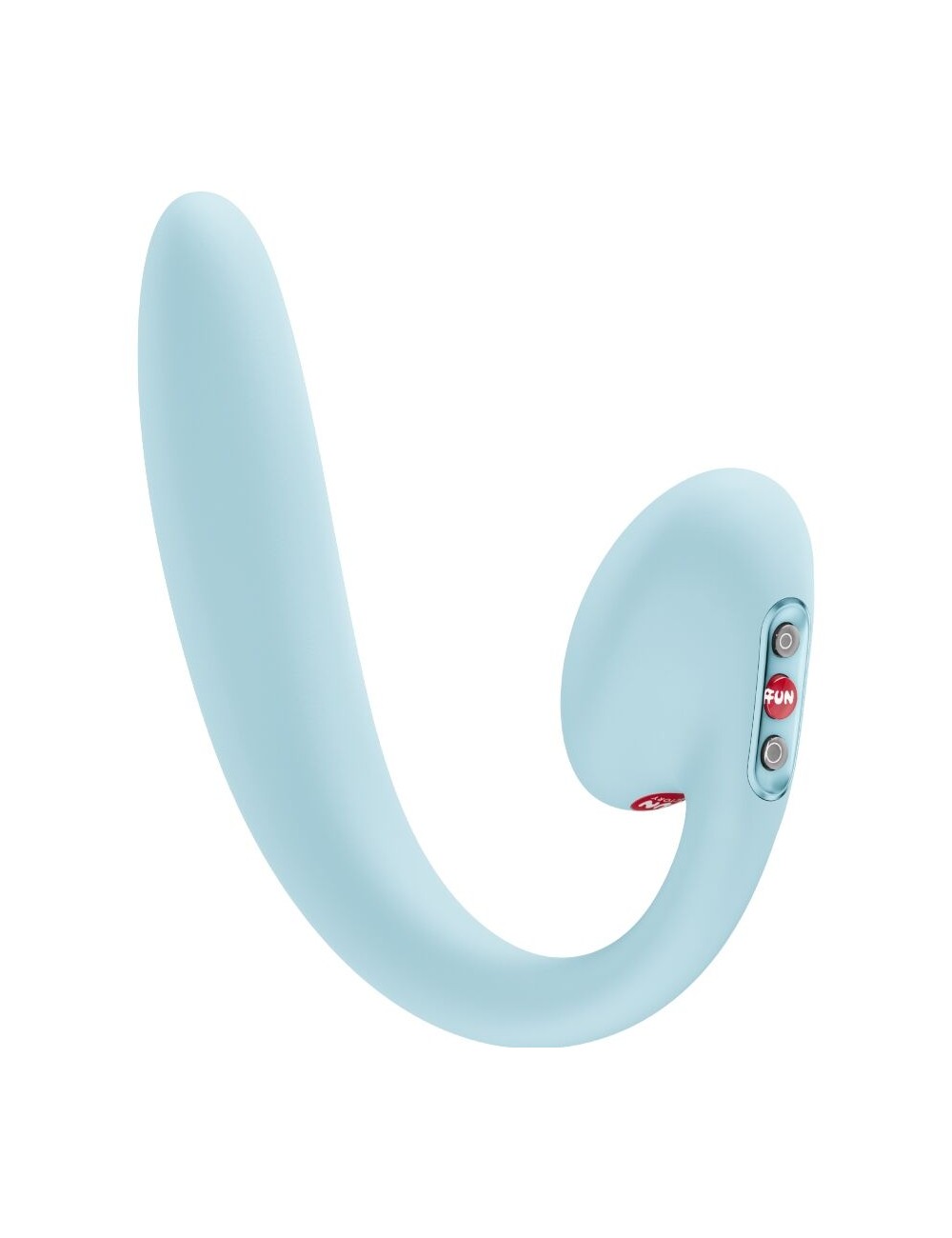 FUN FACTORY - VIBRATEUR À DOUBLE IMPULSION D'AIR CRESCENDO INSERABLE BLEU GLACÉ