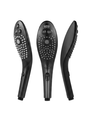 WOMANIZER - POMMEAU DE DOUCHE STIMULANT CLITORIAL WAVE NOIR