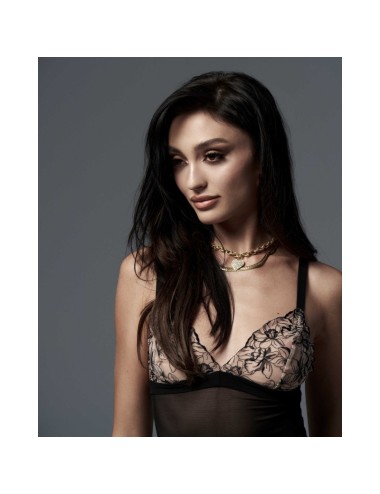 Vila blanes nuisette longue - Noire