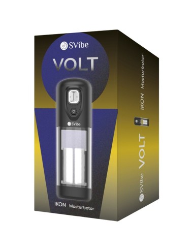 SNAIL VIBE - MASTURBATEUR IKON VOLT À EFFET DE CHALEUR ET DE FRICTION