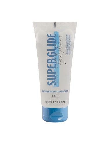 HOT - SUPERGLIDE LIQUID PLEASURE LUBRIFIANT À BASE D'EAU 100 ML