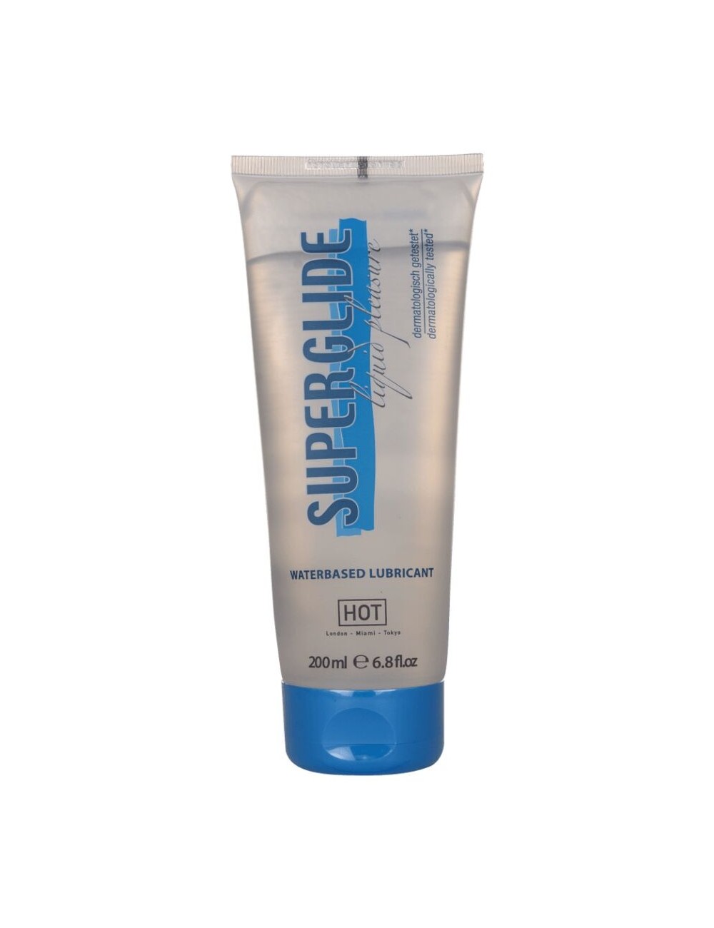 HOT - SUPERGLIDE LIQUID PLEASURE LUBRIFIANT À BASE D'EAU 200 ML