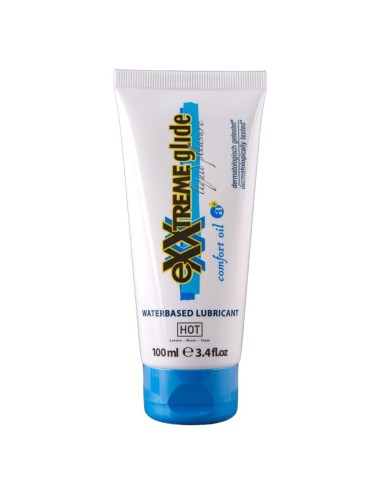 HOT - EXXTREME GLIDE LUBRIFIANT À BASE D'EAU + HUILE DE CONFORT A+ 100 ML
