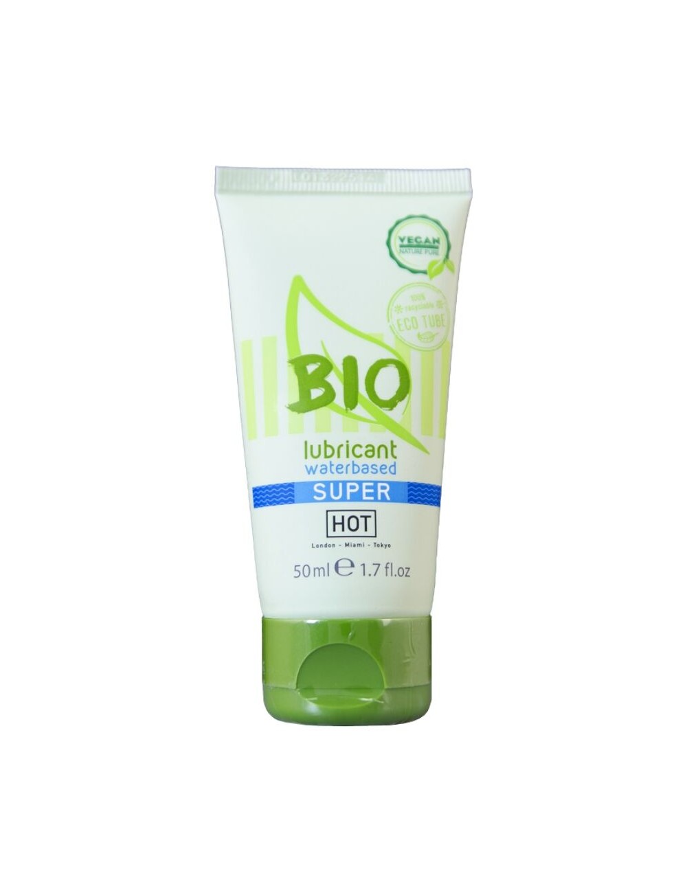 HOT - LUBRIFIANT BIO À BASE D'EAU SUPERGLIDE 50 ML