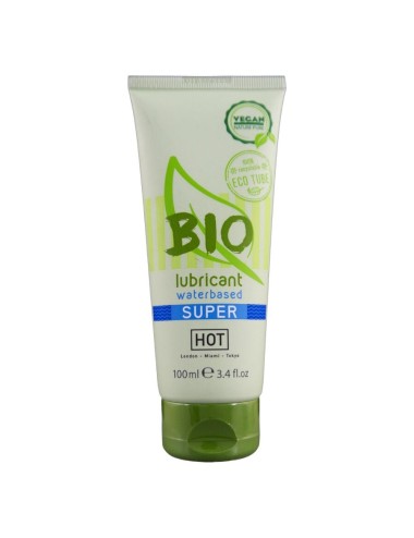 HOT - LUBRIFIANT BIO À BASE D'EAU SUPERGLIDE 100 ML