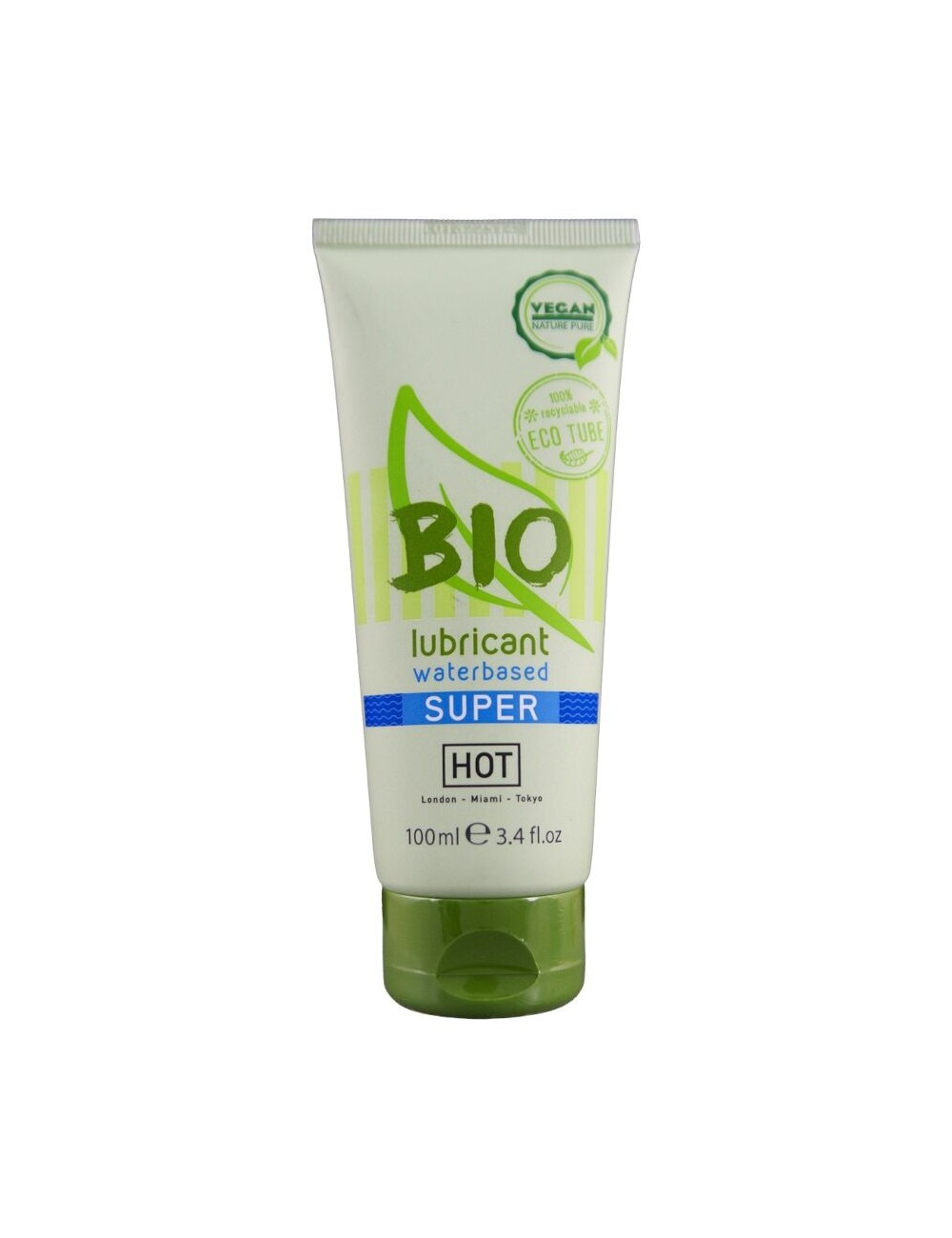 HOT - LUBRIFIANT BIO À BASE D'EAU SUPERGLIDE 100 ML