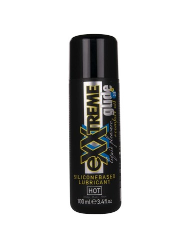 HOT - EXXTREME GLIDE LUBRIFIANT À BASE DE SILICONE + HUILE DE CONFORT A+ 100 ML