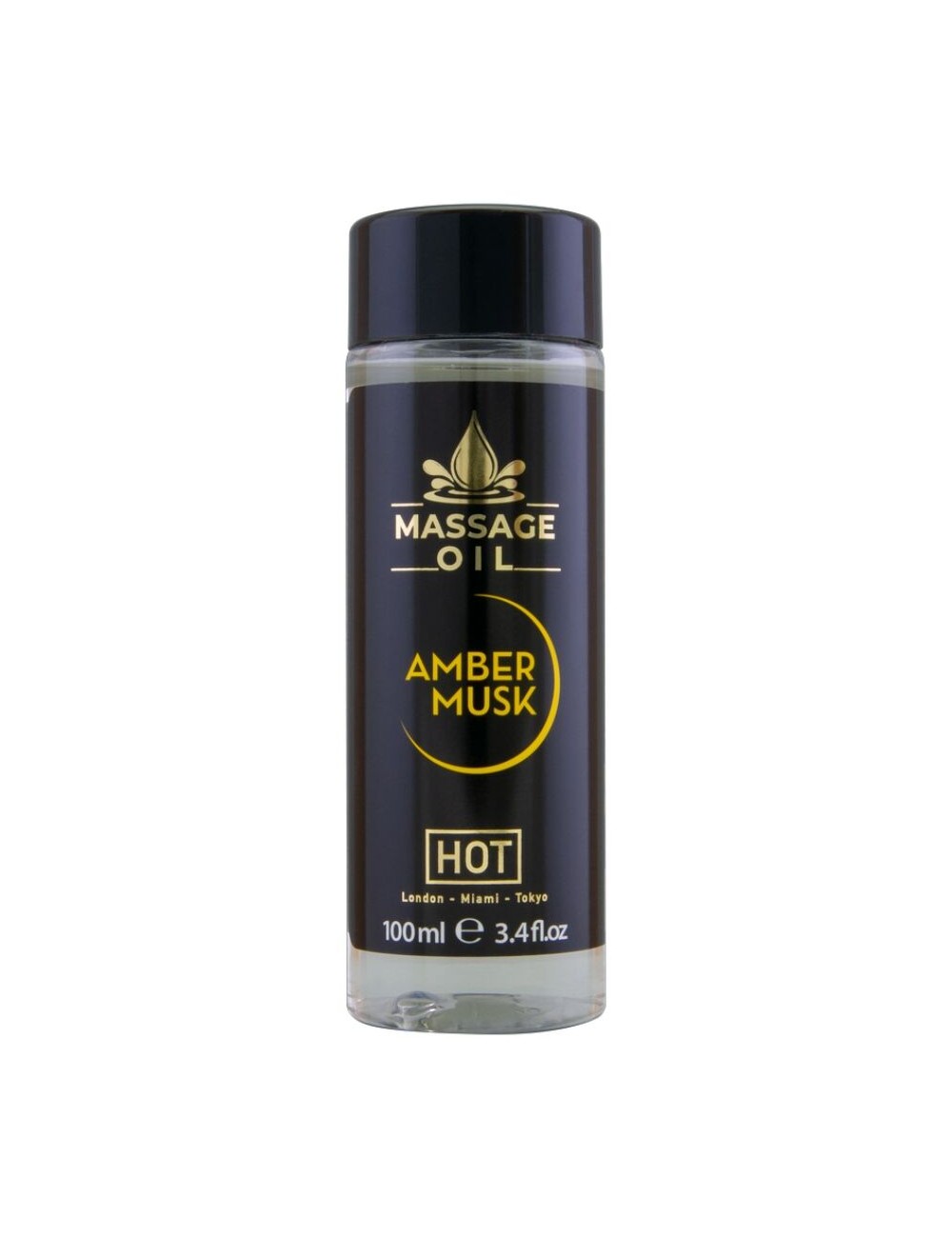 HOT - HUILE DE MASSAGE AMBRE ET MUSC 100 ML