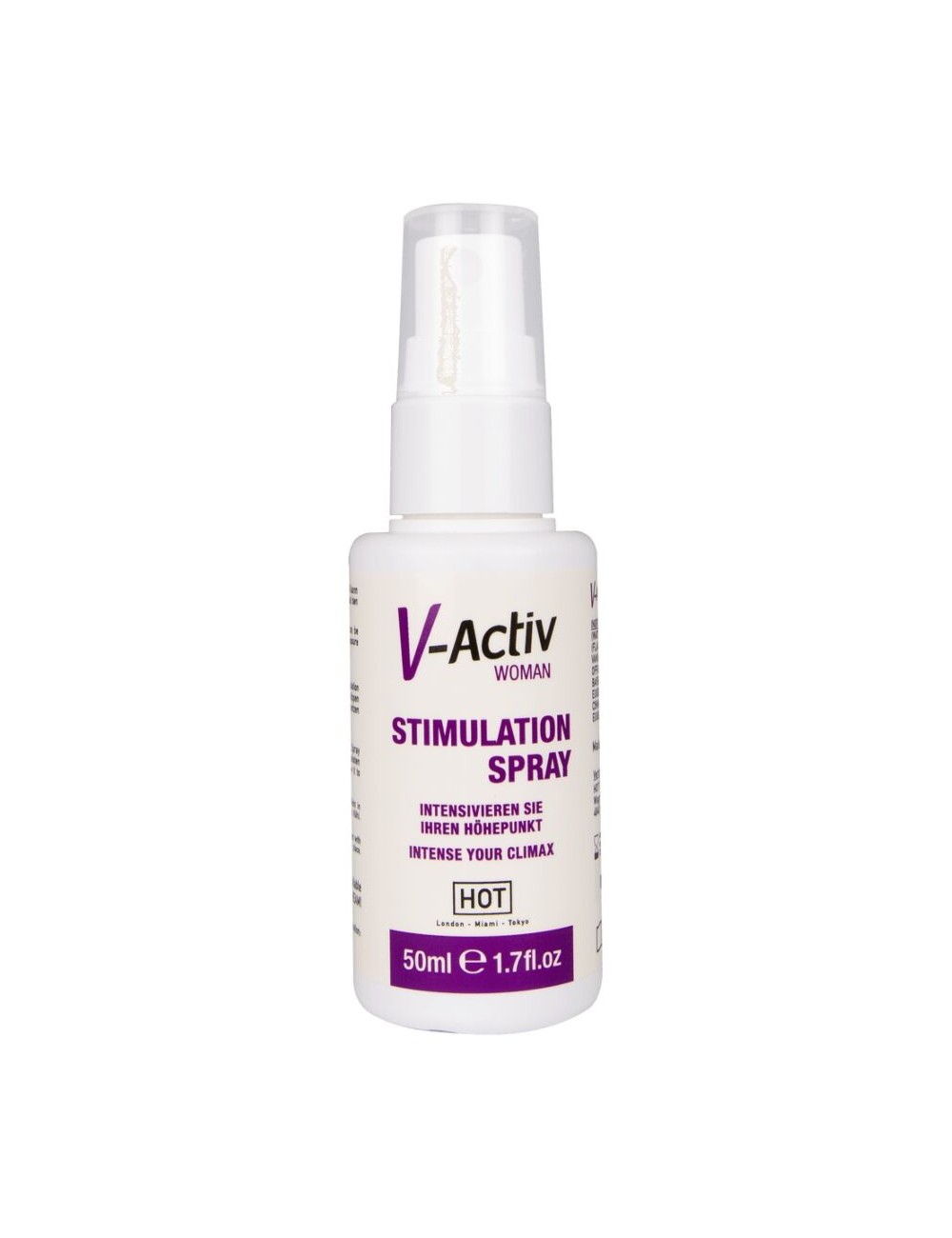 HOT - V-ACTIV SPRAY STIMULANT POUR FEMME 50 ML